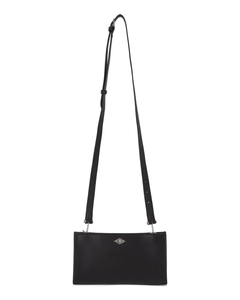 Métier Ease 28 leather clutch - Schwarz Schwarz