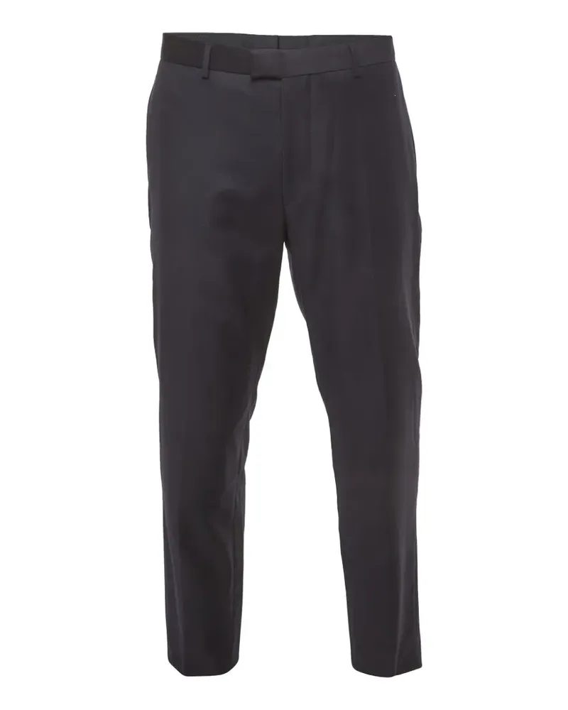 HUGO BOSS regular-fit wool trousers - Blau Blau