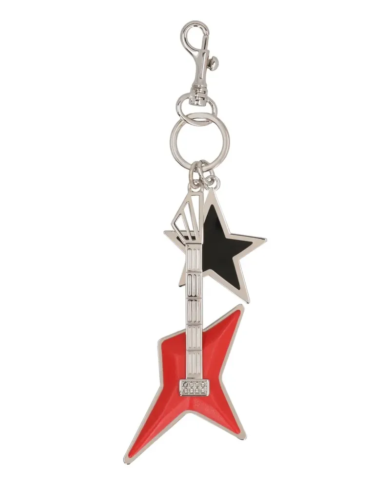 Versace Guitar Star Schlüsselanhänger - Silber Silber