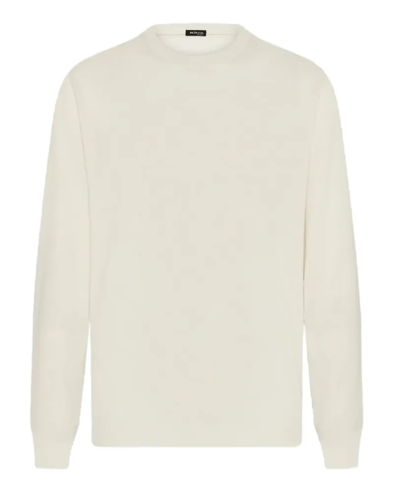 Kiton Pullover mit Rundhalsausschnitt - Nude Nude