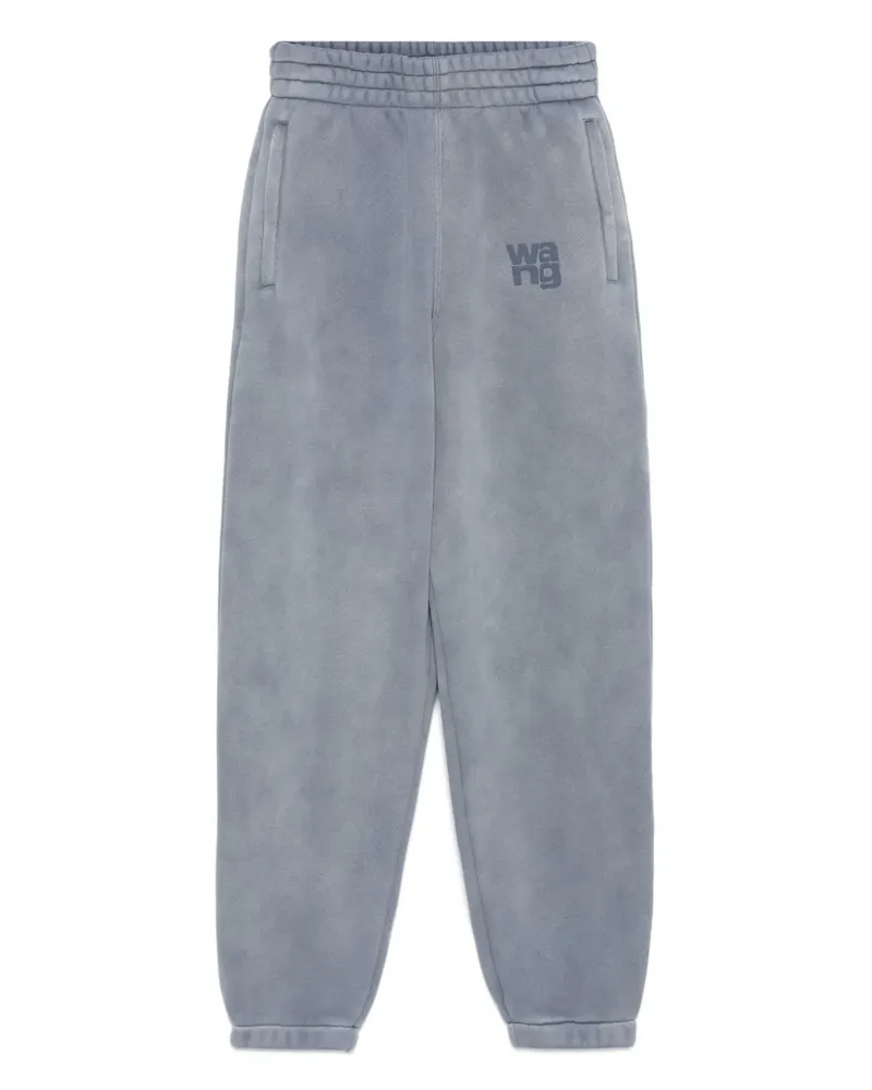 Alexander Wang Jogginghose mit Logo-Stickerei - Blau Blau