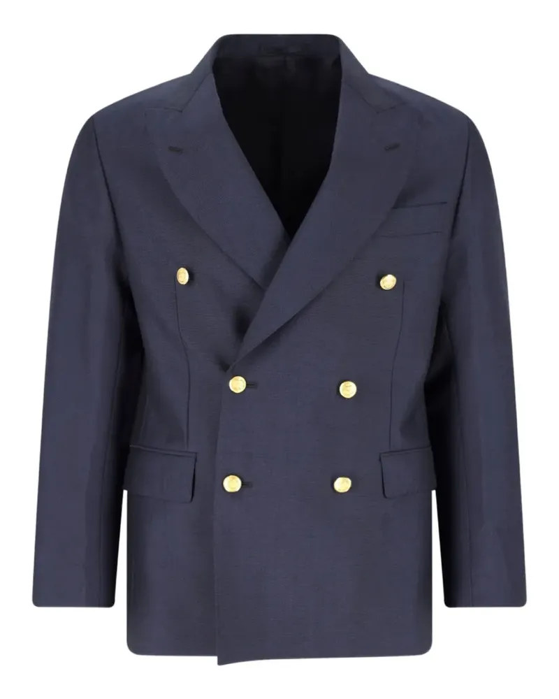 Kaptain Sunshine double-breasted blazer - Blau Blau