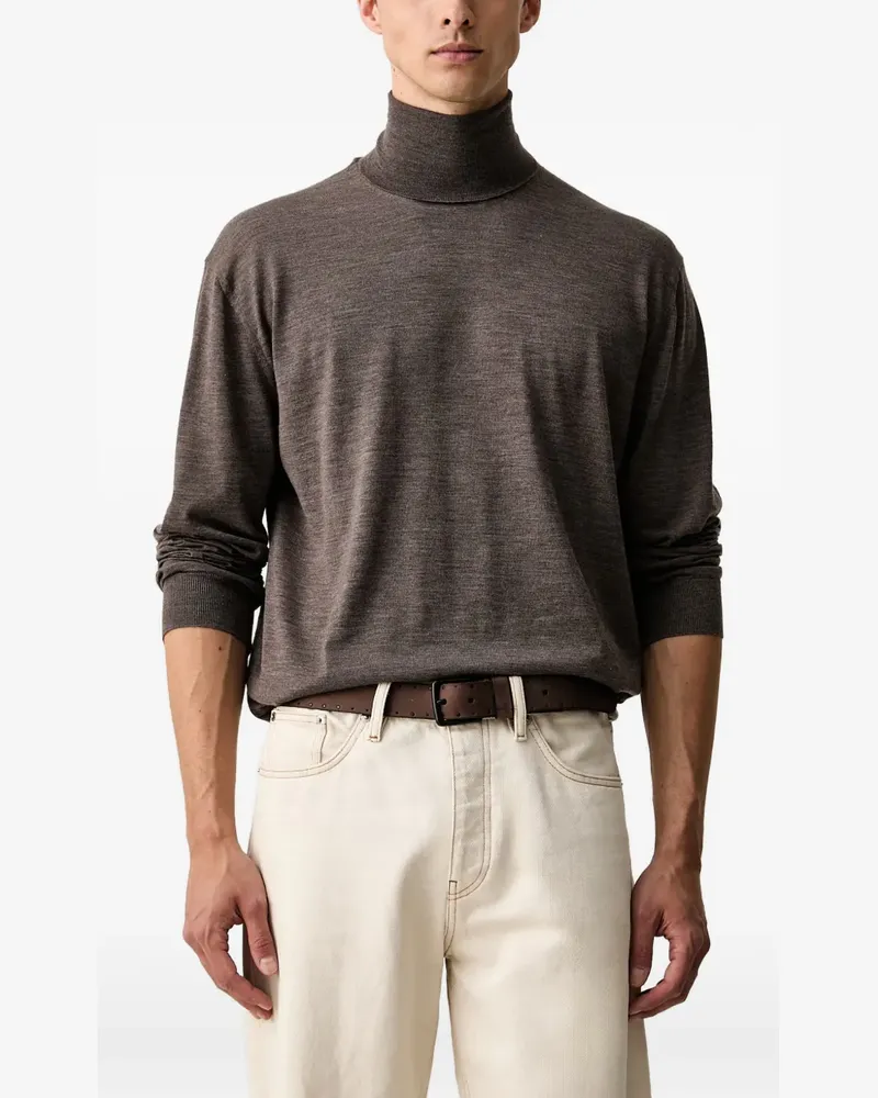 Paul & Shark Pullover mit Rollkragen - Braun Braun