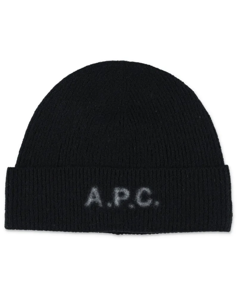A.P.C. Harry Beanie - Schwarz Schwarz