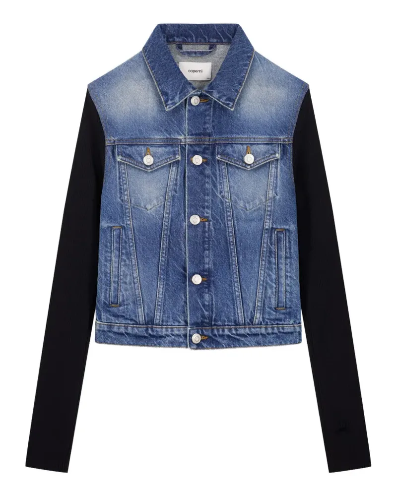 COPERNI Gerippte Jeansjacke - Blau Blau