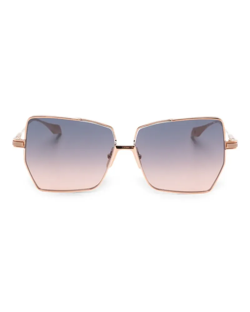 DITA Metamorphis Sonnenbrille mit geometrischem Gestell - Rosa Rosa