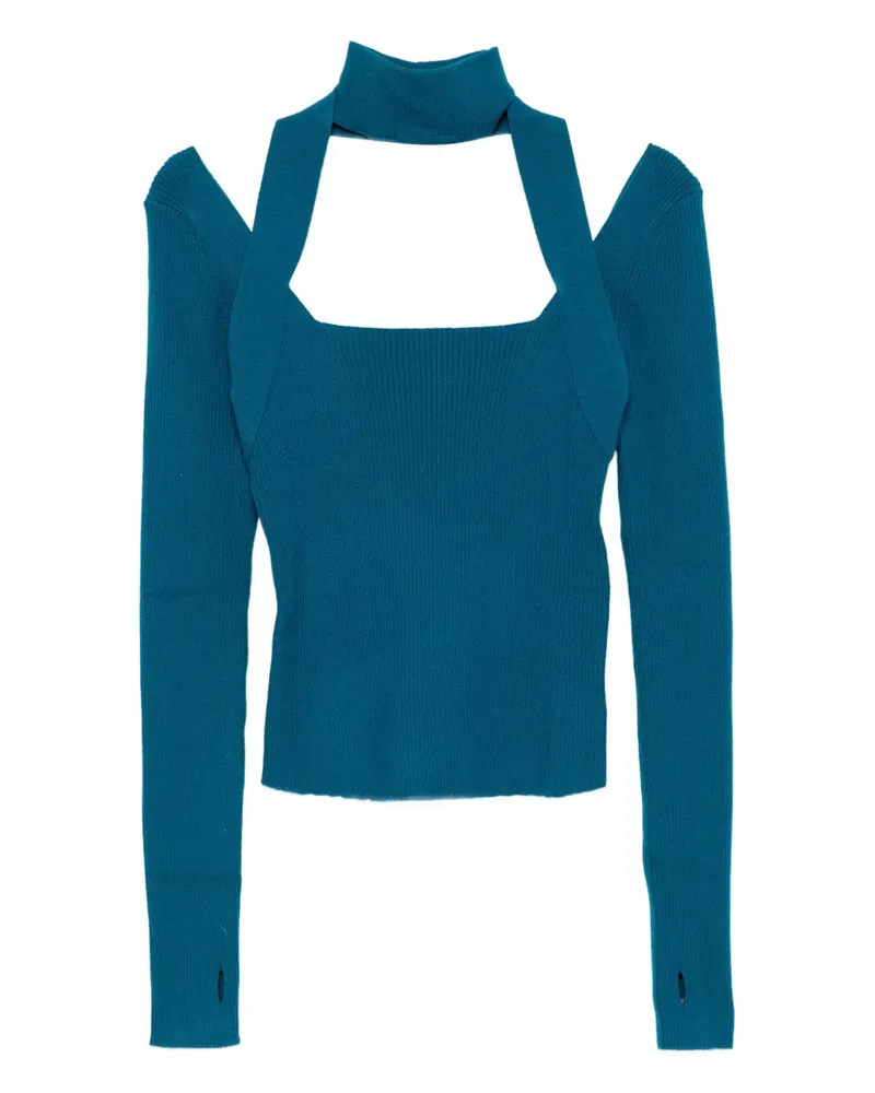 Monse cut-out top - Blau Blau