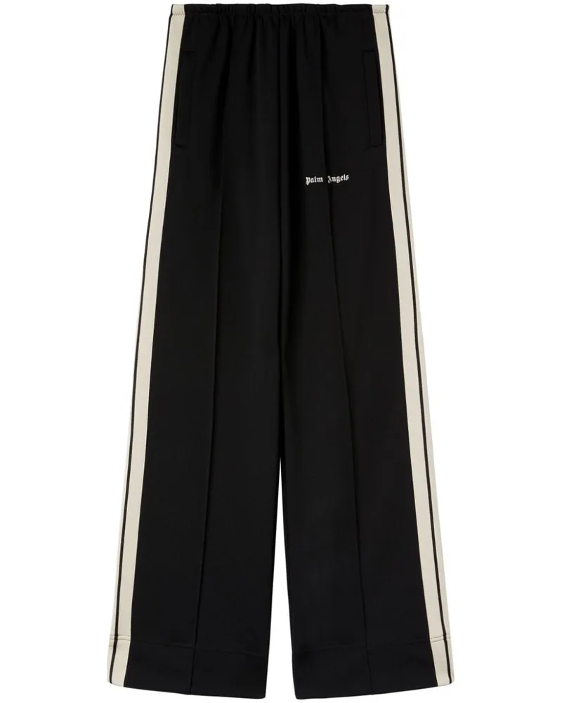 Palm Angels Jogginghose mit Streifen - Schwarz Schwarz
