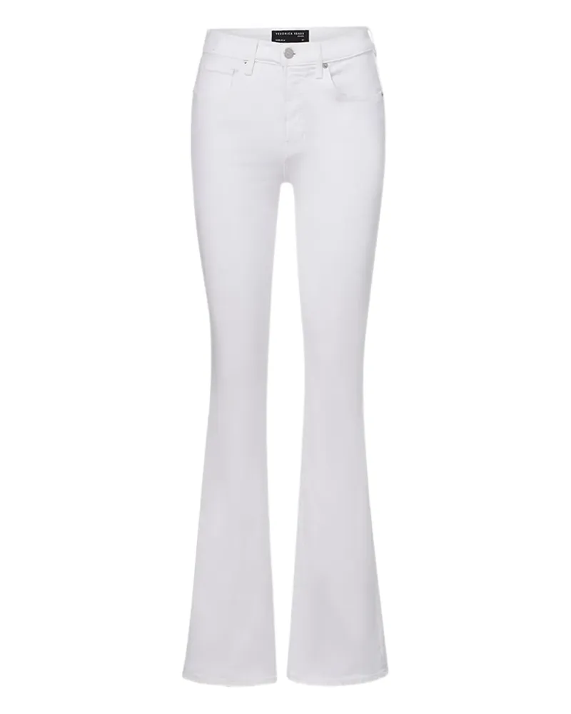 Veronica Beard Ausgestellte Five-Pocket-Jeans - Weiß Weiß
