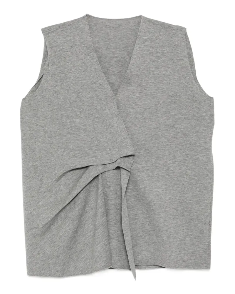 JNBY Drapiertes Strickoberteil - Grau Grau