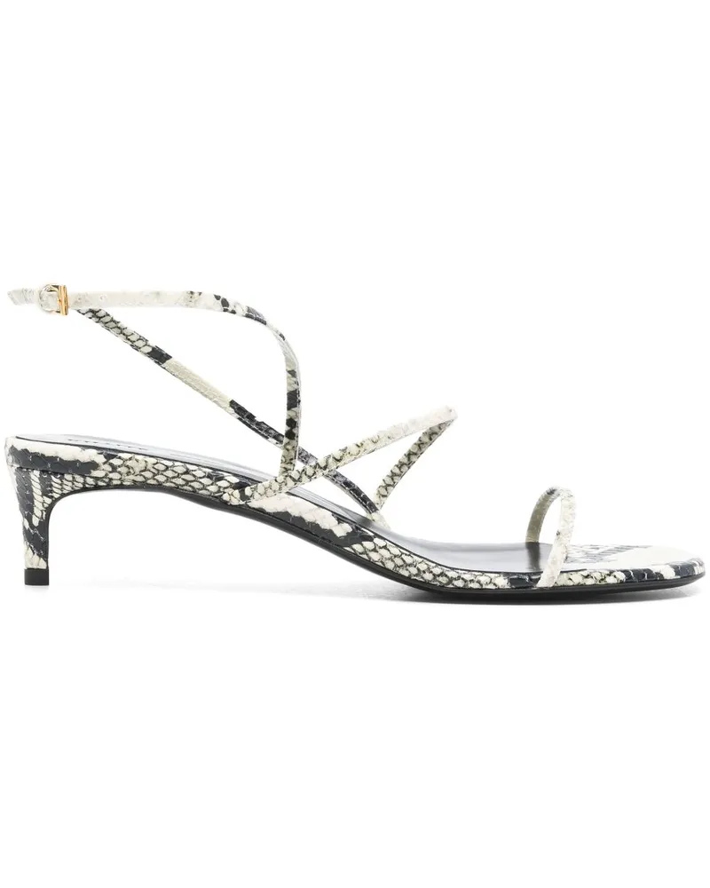 KHAITE Sandalen mit Print, 35mm - Nude Nude
