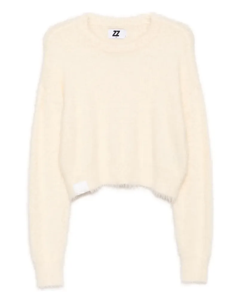 Izzue Gebürsteter Pullover - Nude Nude