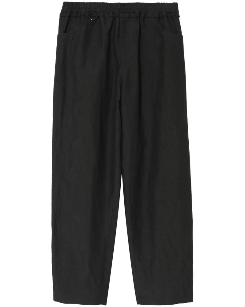 Undercover Hose aus Woll-Leinengemisch - Grau Grau