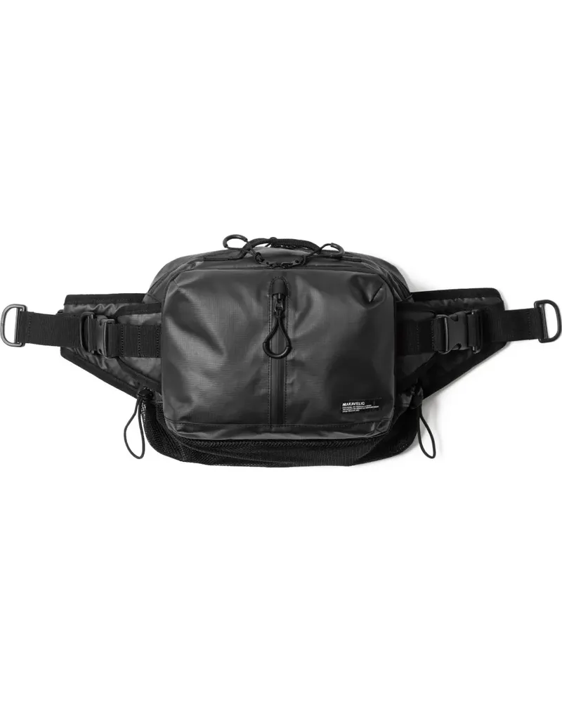 Makavelic Gürteltasche mit Ripstop - Schwarz Schwarz