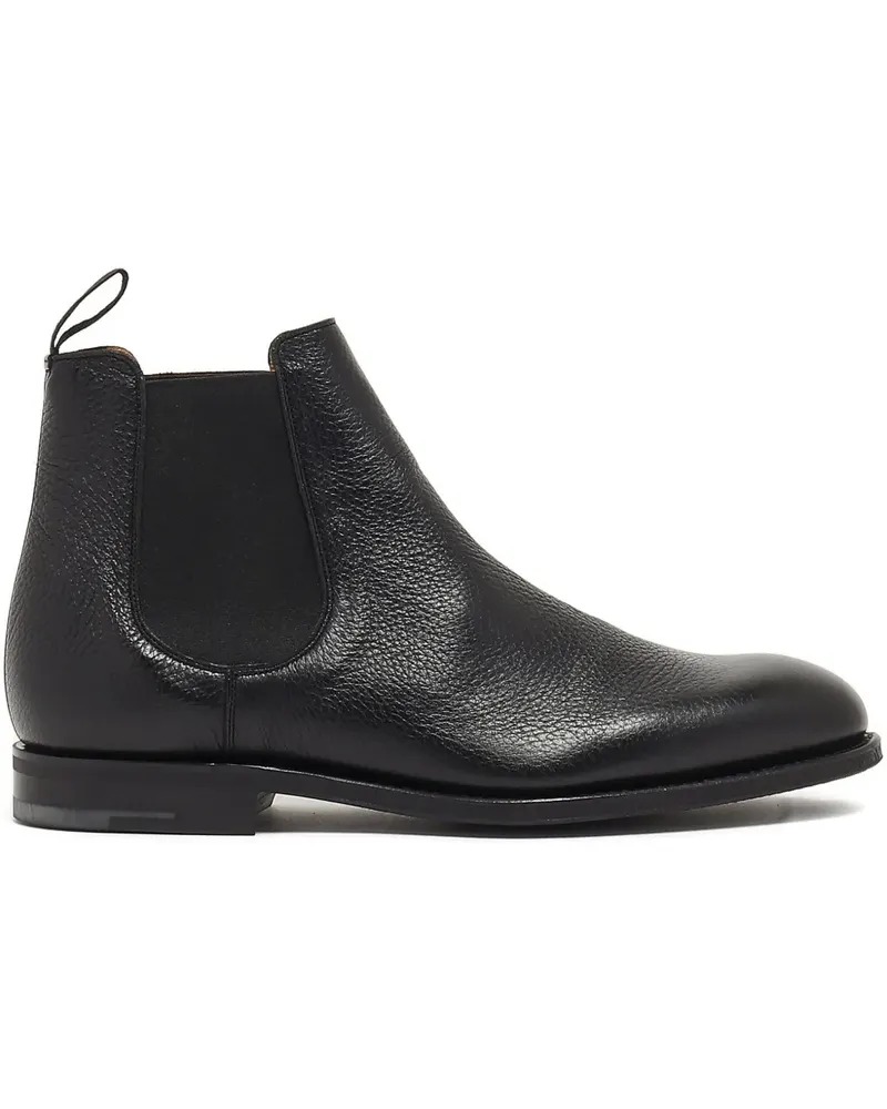 Church's Amberly pebbled-leather Chelsea boots - Schwarz Schwarz