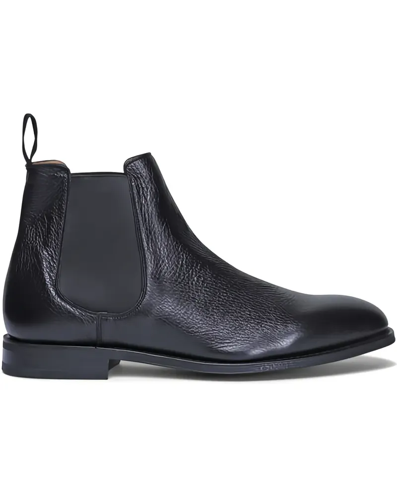 Church's Amberly Chelsea-Boots aus strukturiertem Leder - Schwarz Schwarz
