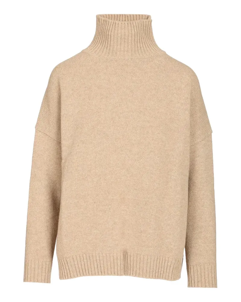 Max Mara roll-neck sweater - Nude Nude