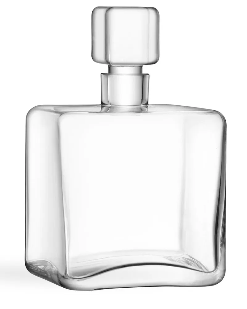 LSA International Cask Whiskey-Flasche - Weiß Weiß