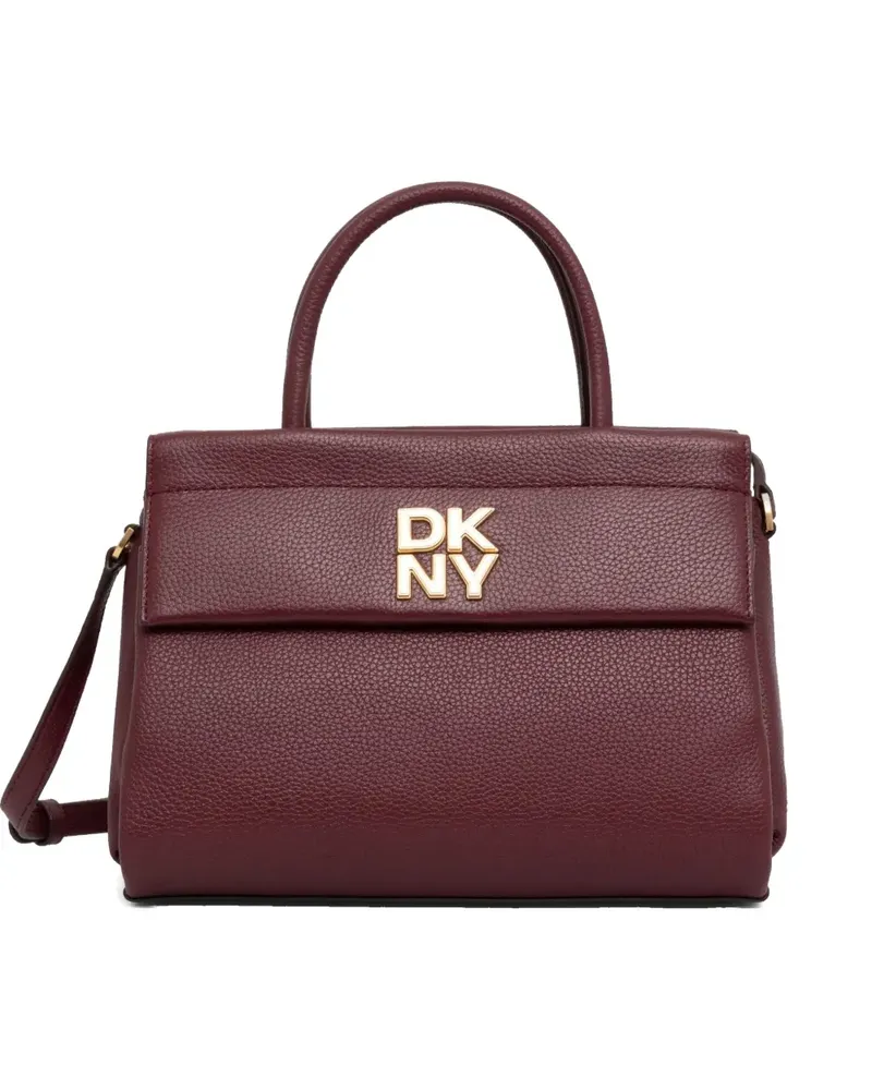 DKNY Tote Bag mit Logo-Applikation - Rot Rot