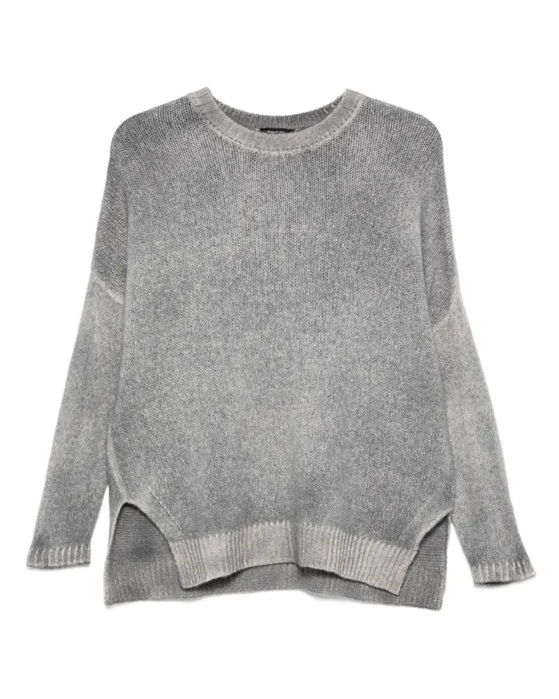 Avant Toi ribbed-trim jumper - Grau Grau