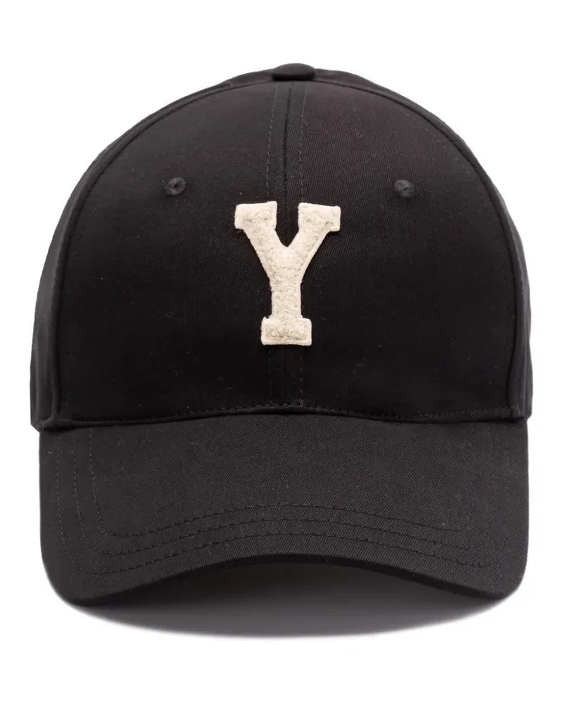 Saint Laurent Y Baseballkappe - Schwarz Schwarz