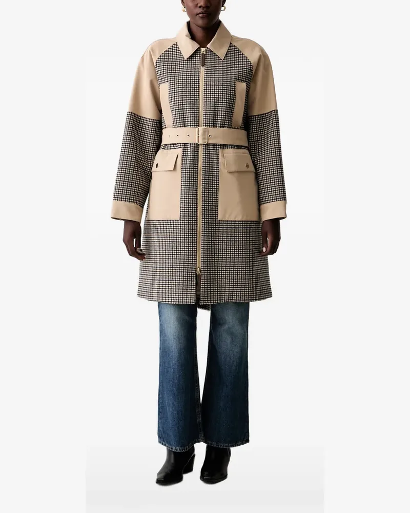 Mos Mosh MMALine belted coat - Nude Nude