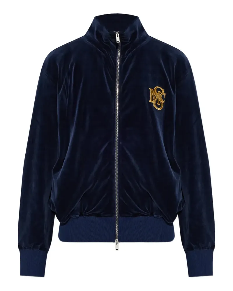 Stella McCartney Sweatshirt mit Logo - Blau Blau