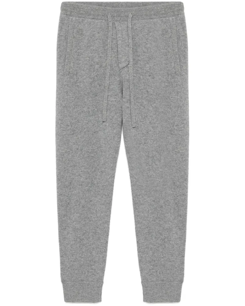 James Perse Bundfaltenhose aus recyceltem Kaschmir mit Taschen - Grau Grau