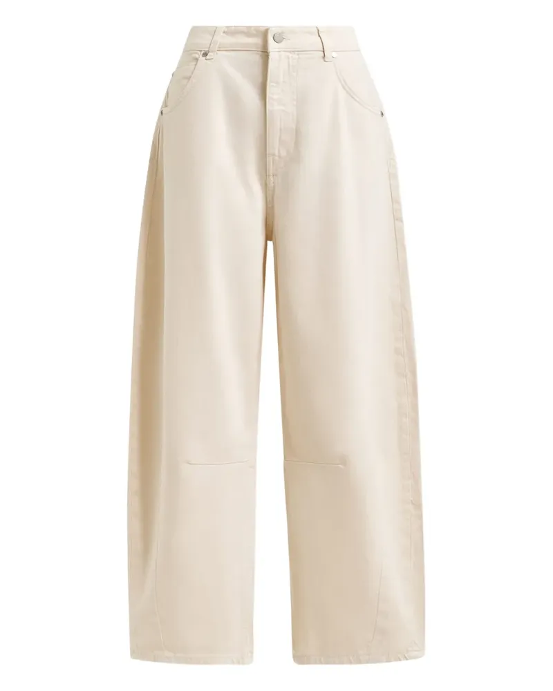 Essentiel Jeans aus Bio-Baumwolle mit Barrel-Bein - Nude Nude
