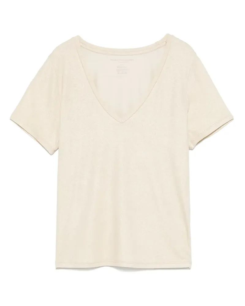 Majestic T-Shirt mit Stretchanteil - Gold Gold