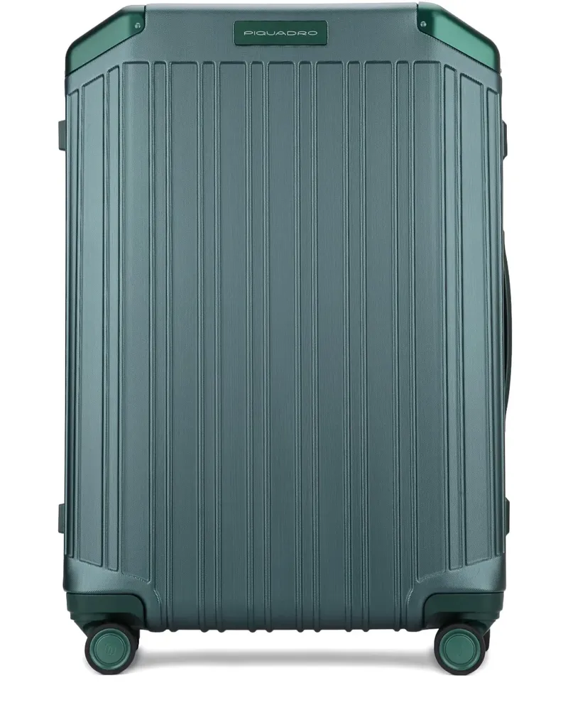 Piquadro medium 4-wheel suitcase - Grün Grün