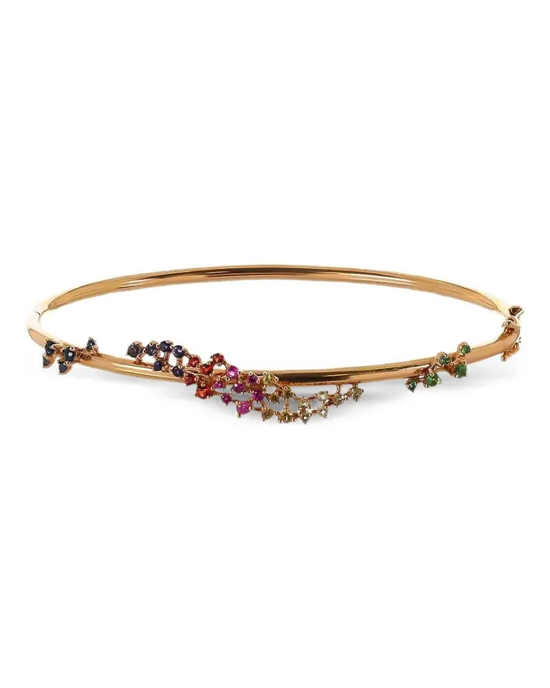 Ananya sapphire scatter bangle bracelet - Rosa Rosa