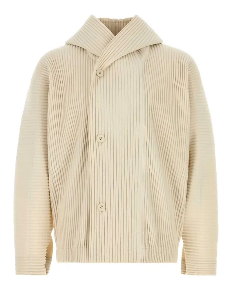 Issey Miyake pleated jacket - Nude Nude