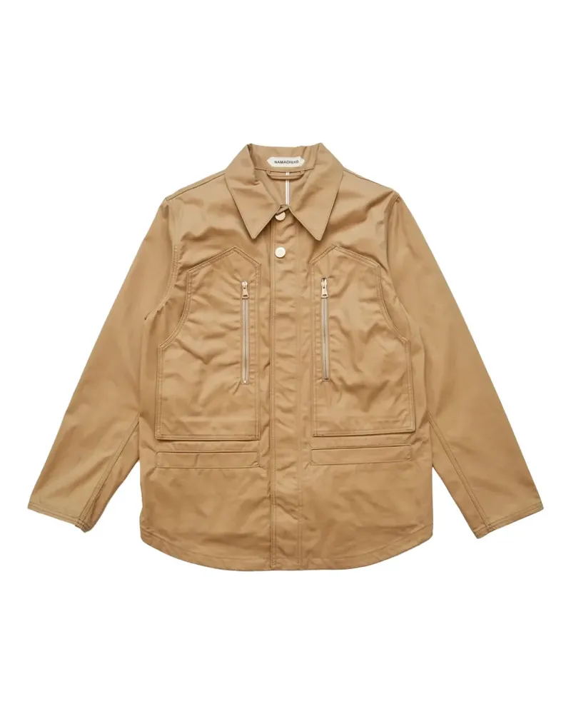 Namacheko Helios Hemdjacke mit Tasche - Nude Nude