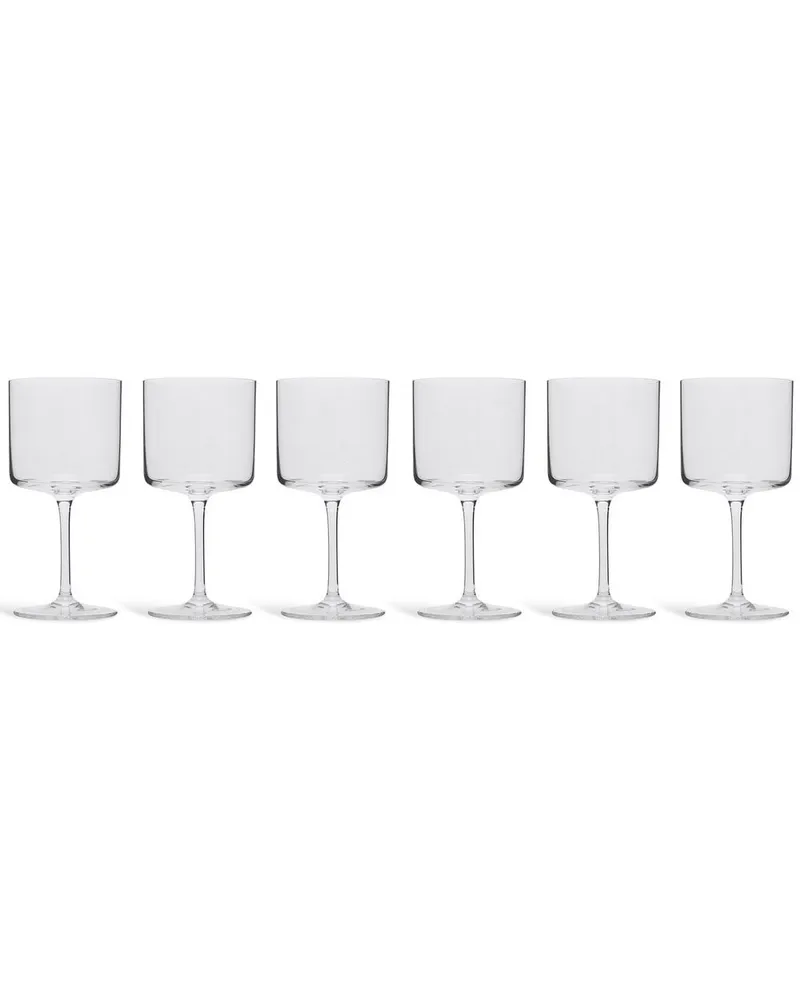 Ichendorf Milano Set aus sechs Amalfi Weingläsern - Weiß Weiß
