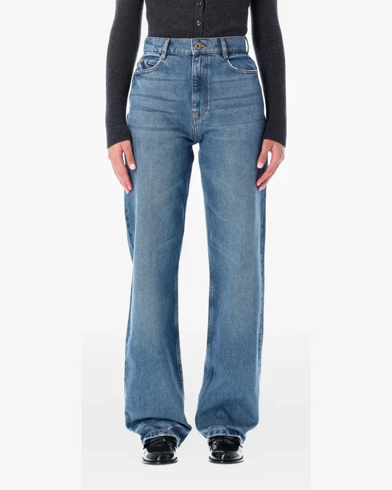 Sessùn straight-leg jeans - Blau Blau