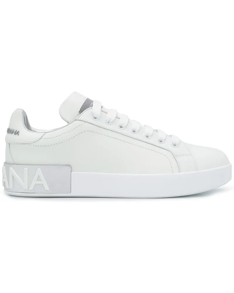 Dolce & Gabbana Portofino' Sneakers - Weiß Weiß