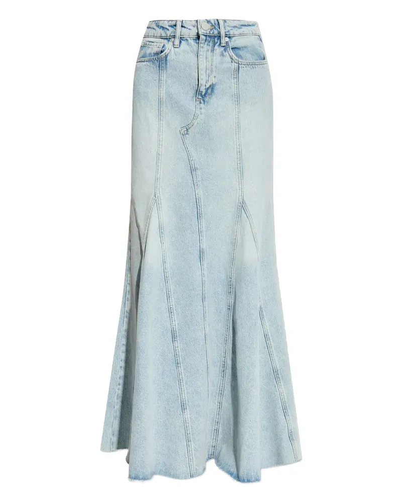 AllSaints Ausgestellter Almda Maxirock aus Denim - Blau Blau
