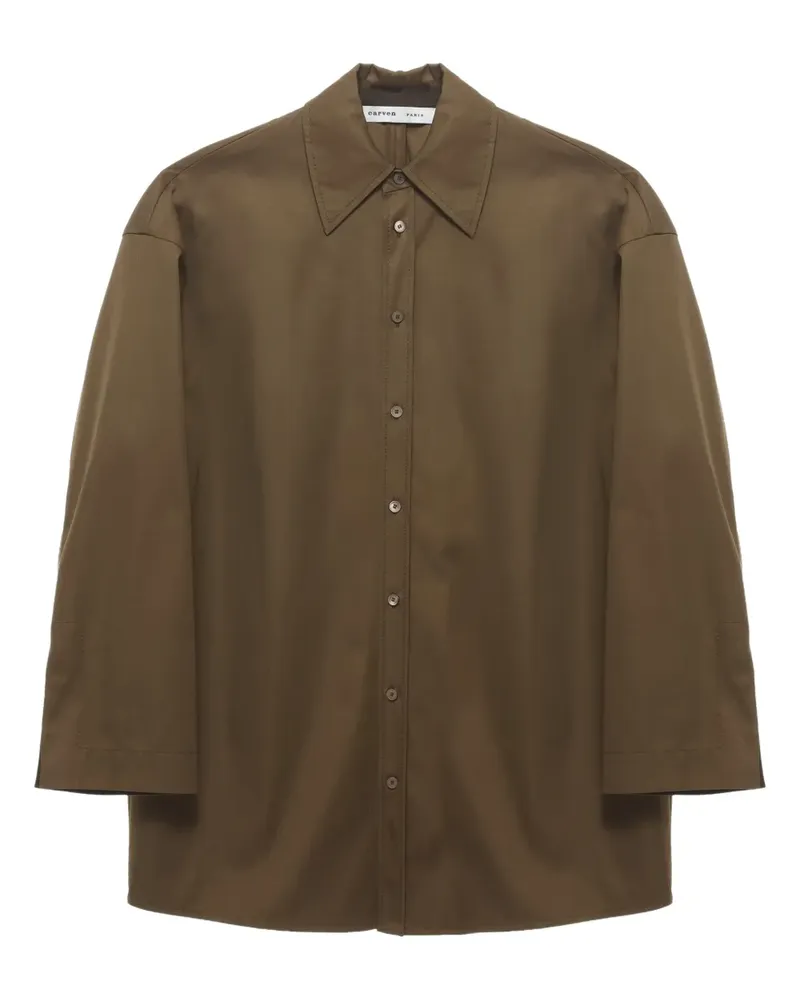 Carven Oversized-Hemd mit Knöpfen - Nude Nude