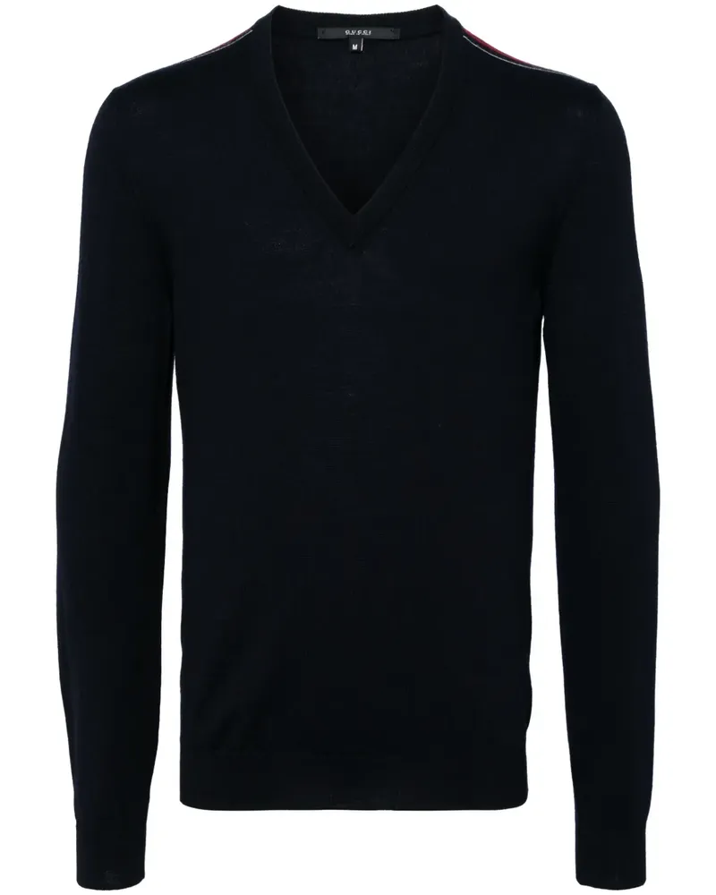 Gucci Gestreifter Pullover - Blau Blau