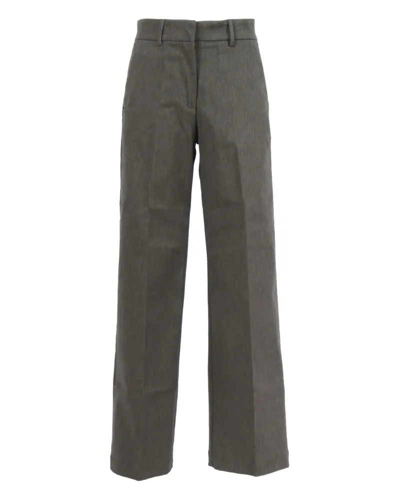 K-Way Gerade Hose mit Gürtelschlaufen - Grau Grau