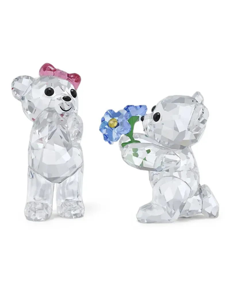 Swarovski Kris der Bär, ich liebe dich Figur - Weiß Weiß