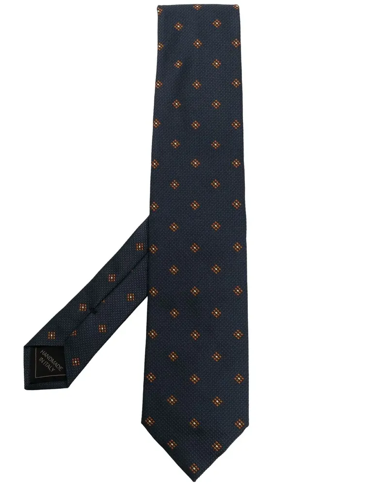 Brioni Krawatte aus Seide - Blau Blau