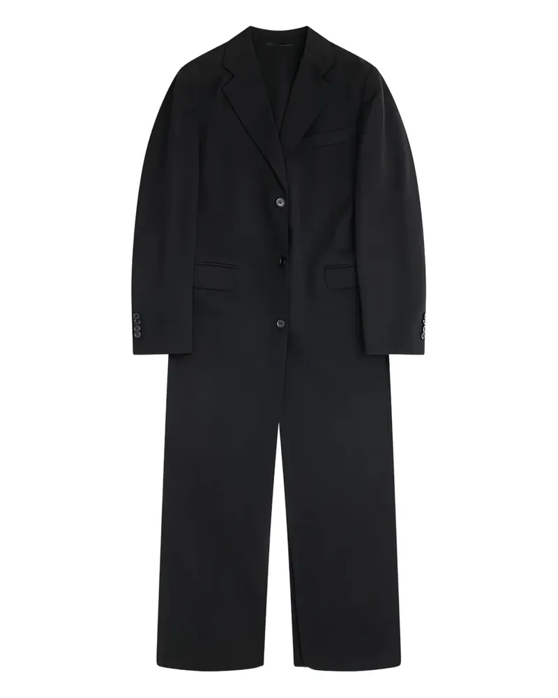 Simone Rocha Rückenfreier Mantel - Schwarz Schwarz