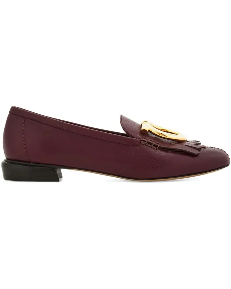 Ferragamo Gancio Loafer mit Fransen - Violett Violett