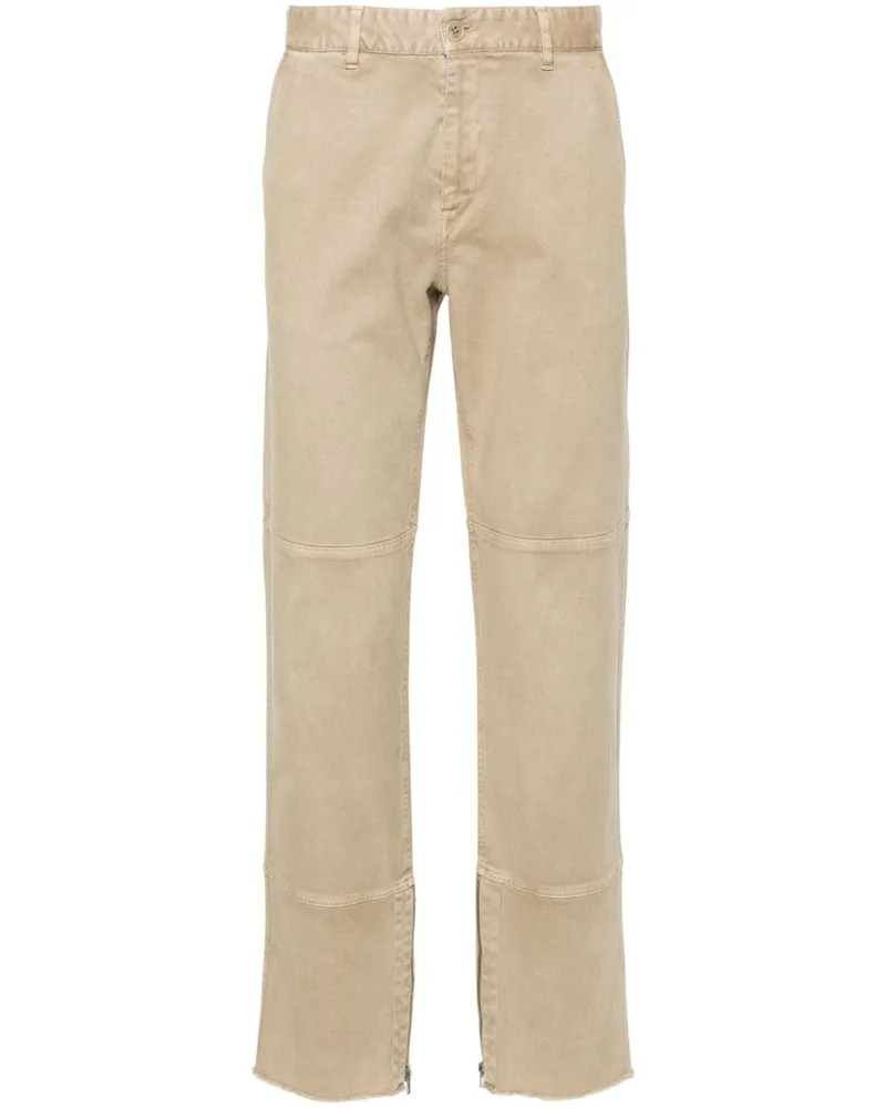 Zadig & Voltaire Gerade Pocky Hose mit Einsätzen - Nude Nude