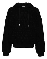 OFF-WHITE Hoodie mit Logo-Print Schwarz