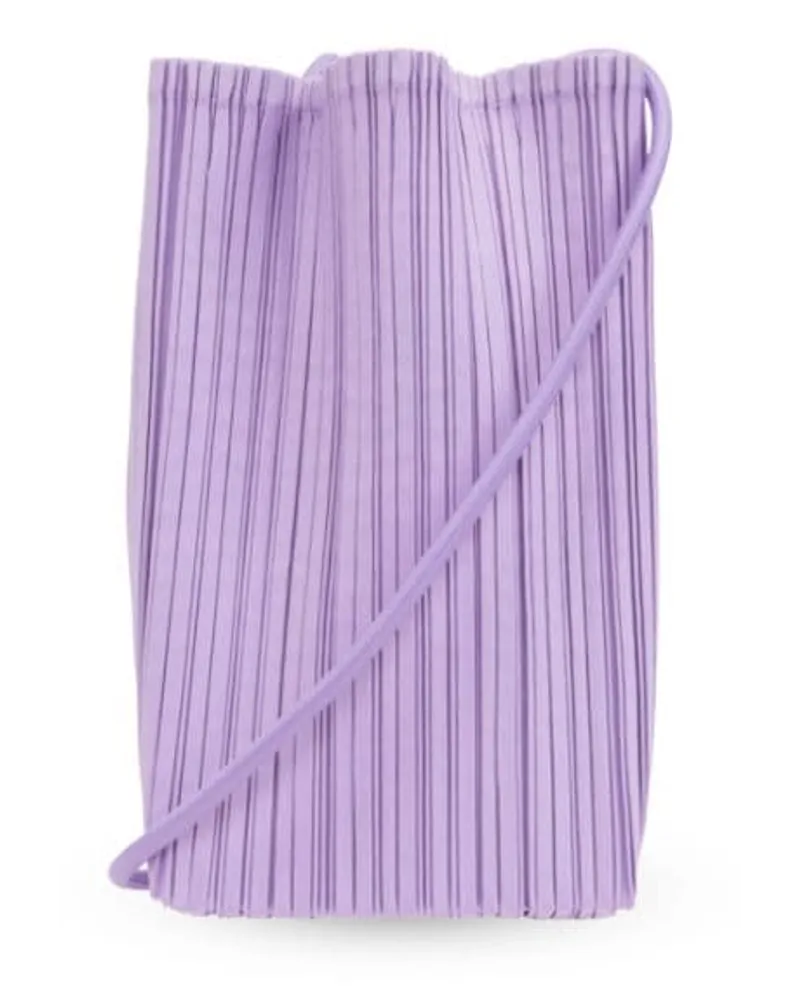 Issey Miyake Bloom Pleat Umhängetasche Violett