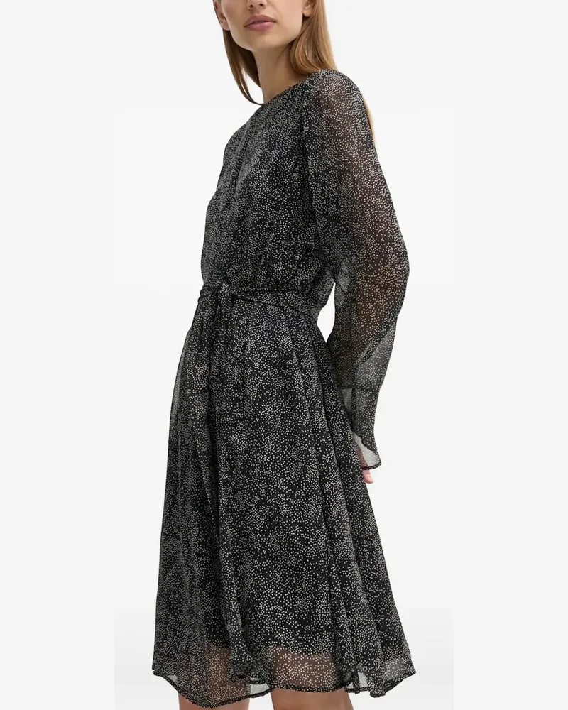 BRUUNS BAZAAR Kleid mit Gürtel - Schwarz Schwarz