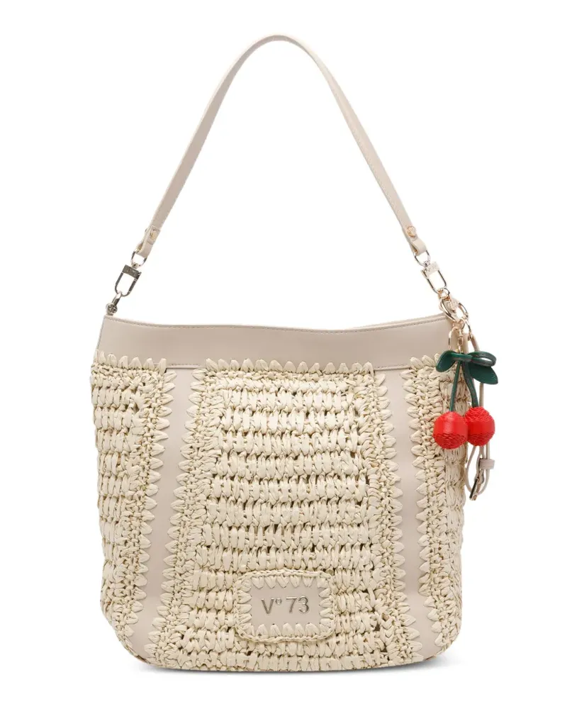 V°73 Alysia cherry charm handbag - Nude Nude